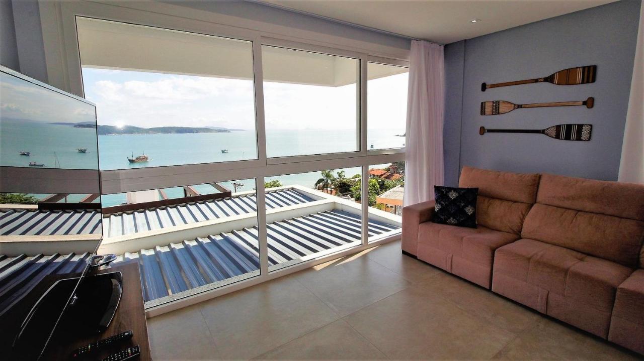 1080 - Apartamento Com Vista Para O Mar Em בומבינאס מראה חיצוני תמונה